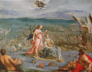 Allegory of the Turkish Wars: The Battle of Sissek 1593